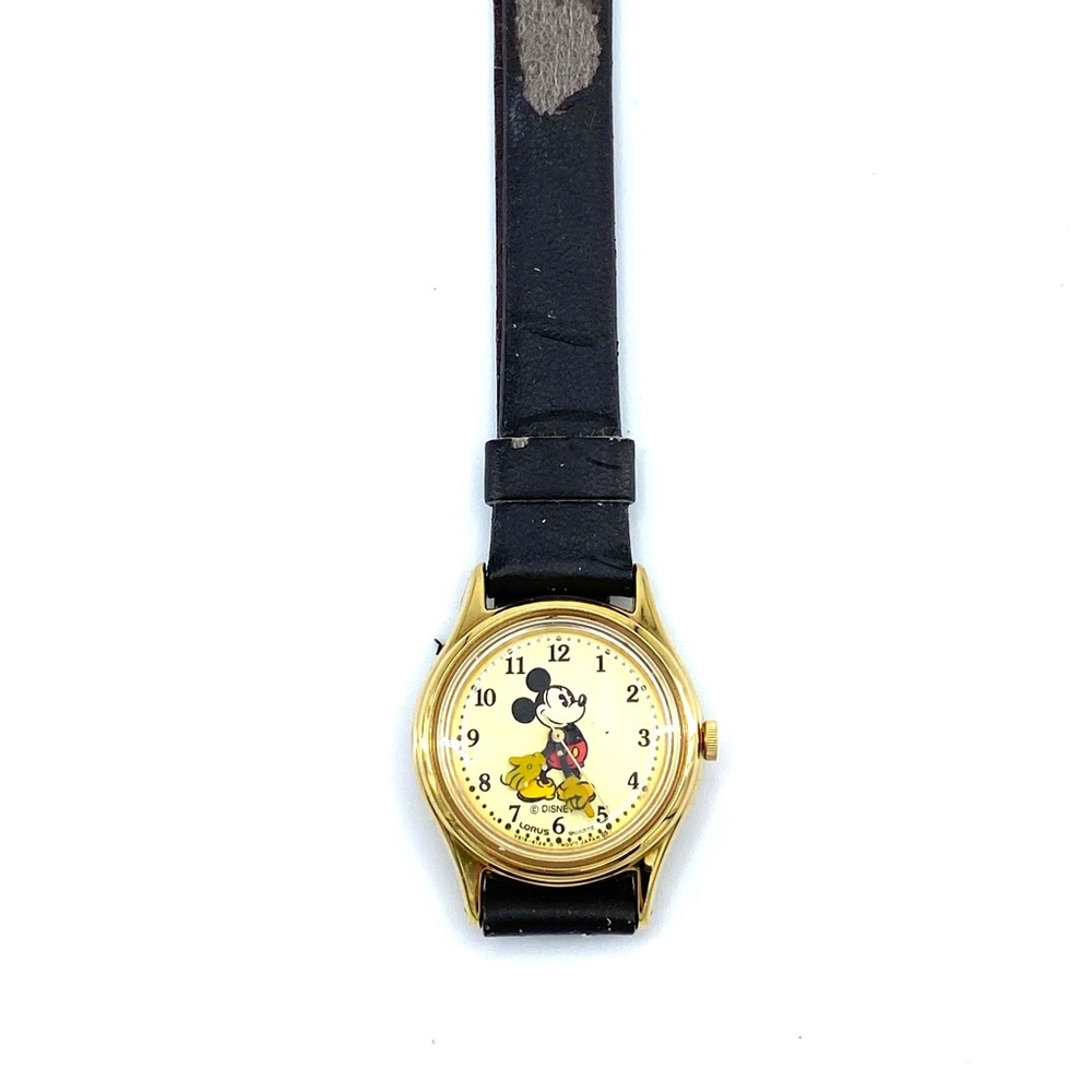 Vintage Disney Mickey Mouse Lorus Wrist Watch
